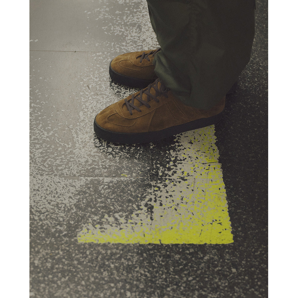 GERMAN TRAINER COW SUEDE by REPRODUCTION OF FOUND