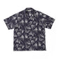 ORIGINAL PRINTED OPEN COLLAR SHIRTS(PINE NEEDLE)Short-sleeve