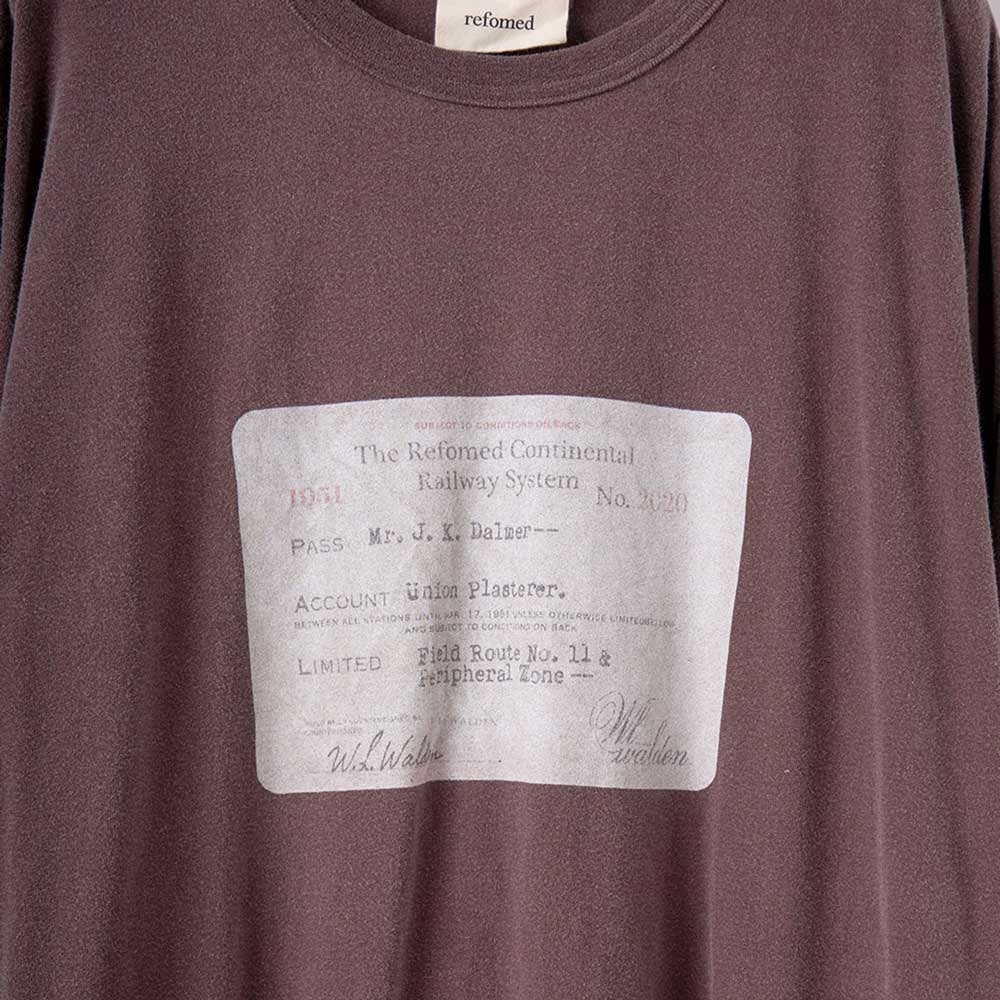 RAILWAY TICKET TEE