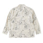 ORIGINAL PRINTED OPEN COLLAR SHIRTS(MARINE)L/S