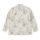 ORIGINAL PRINTED OPEN COLLAR SHIRTS(MARINE )L/S