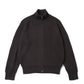 Stand Collared Double Rib Knit