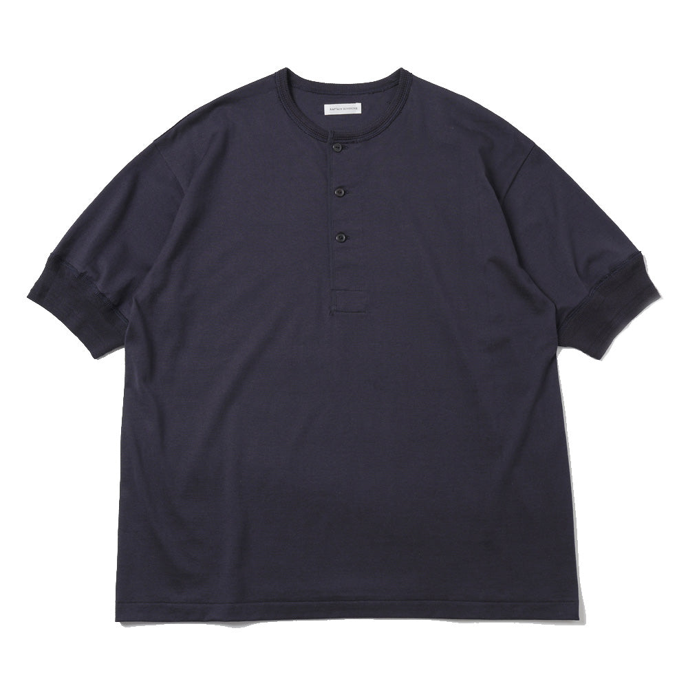 Suvin Supima Tube Henleyneck Tee Light