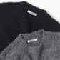 BRUSHED WOOL CASHMERE SILK KNIT P/O