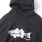 Raglan Hoodie - Fish