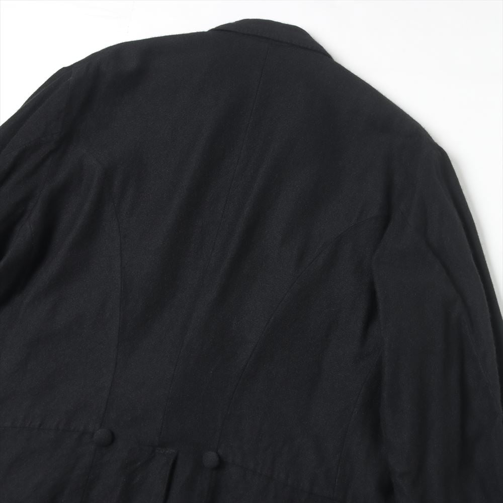 Cashmere and silk frock coat