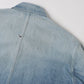 CUT OFF DENIM COVERALL