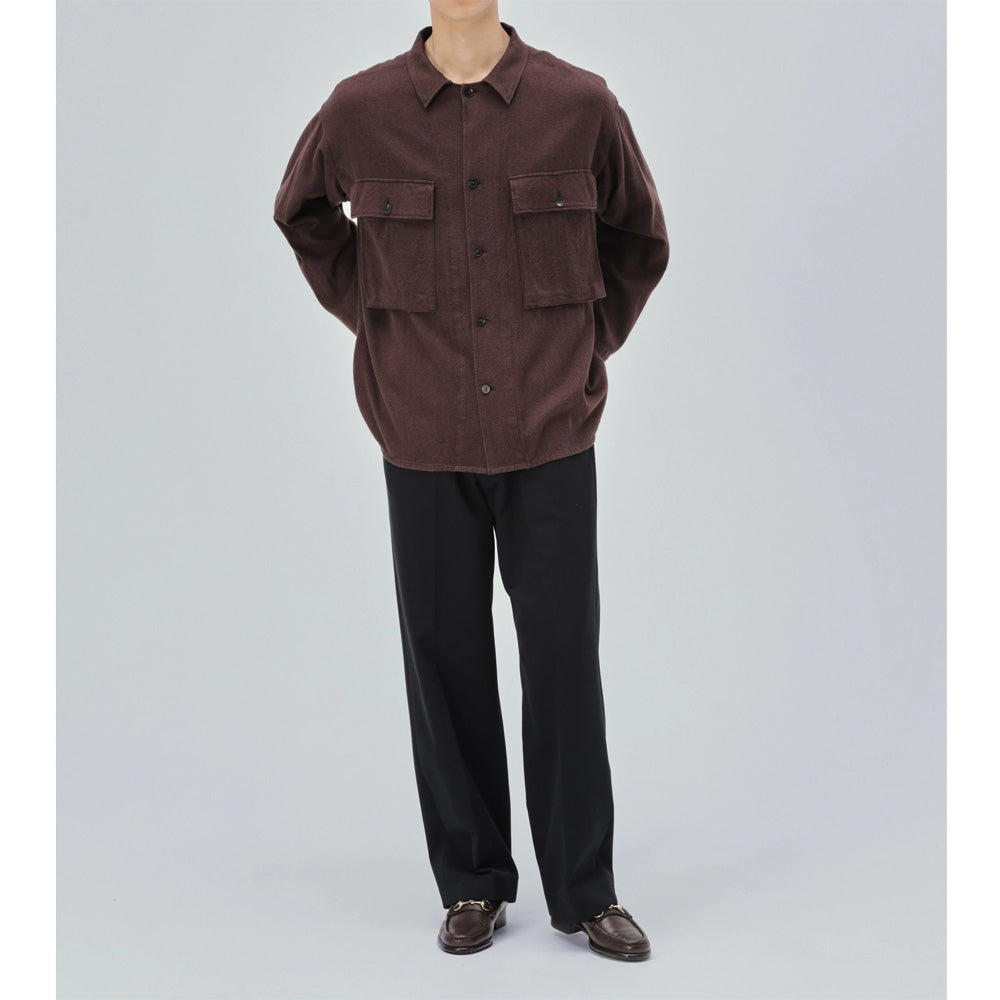 Silk Flannel Field Shirt Jacket