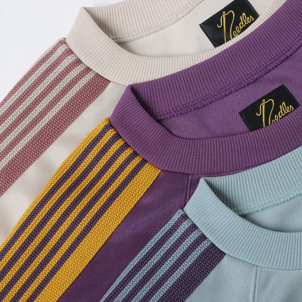 NEEDLES(ニードルズ) Track Crew Neck Shirt - Poly Smooth (QV306 