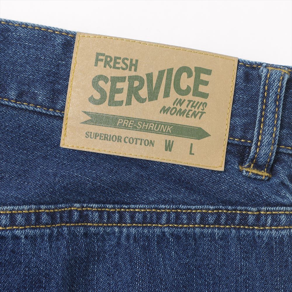 CORPORATE DENIM FIVE POCKET PANTS(FADE)
