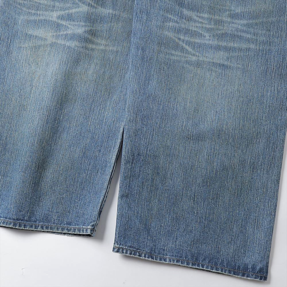 FADED MODERN DENIM PANTS WIDE CUT