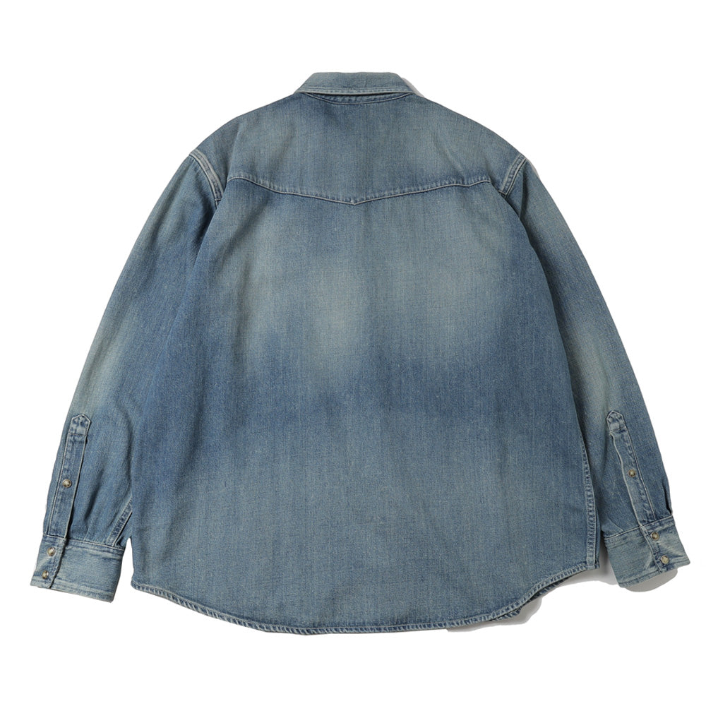 A.PRESSE (ア プレッセ) Vintage Western Denim Shirts 26AAP-02-19