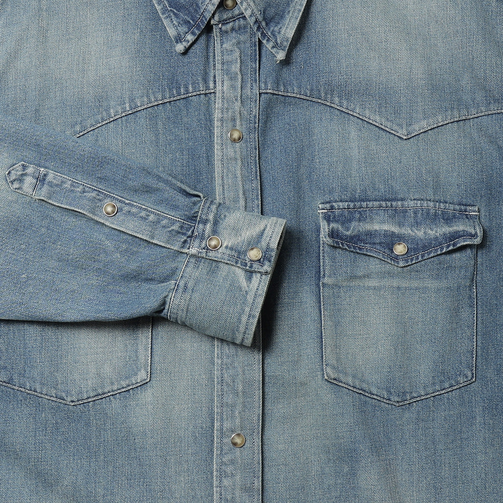 A.PRESSE Vintage Western Denim Shirts 26AAP-02-19 (26AAP-02-19