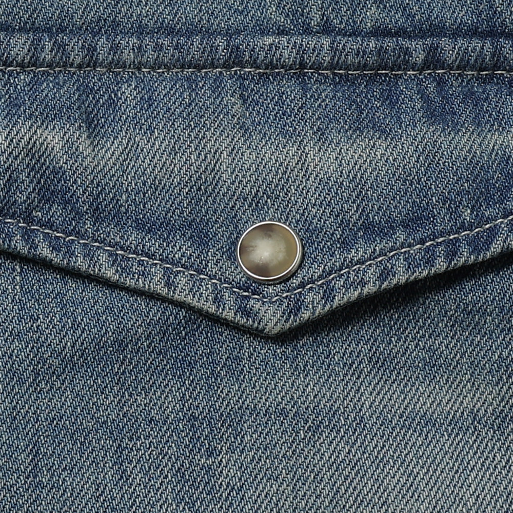 A.PRESSE Vintage Western Denim Shirts 26AAP-02-19 (26AAP-02-19