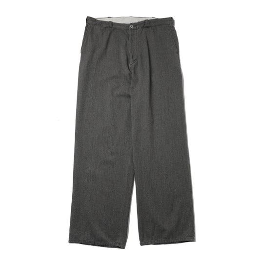 Vintage Black Chambray Work Pants
