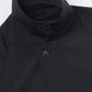 Wool gabardine bal collar coat