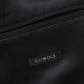 Wool gabardine bal collar coat
