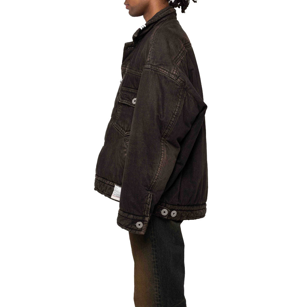 PUFFER DENIM JACKET