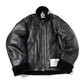VEGAN BOA LEATHER JACKET