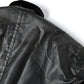 VEGAN BOA LEATHER JACKET
