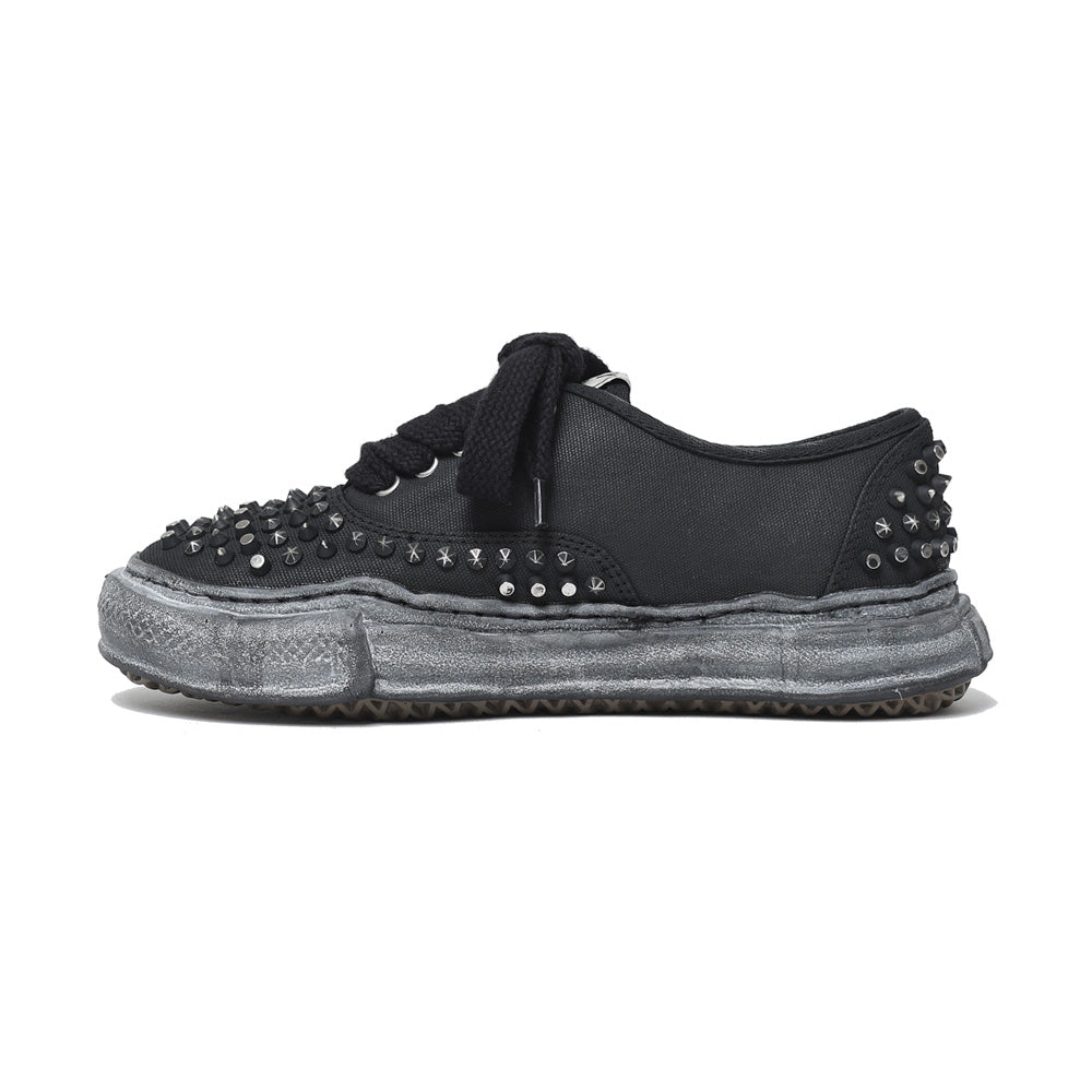 Maison MIHARA YASUHIRO - (BAKER) OG Sole Studded Canvas Low-top