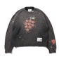 GRAPE JACQUARD KNIT PULLOVER