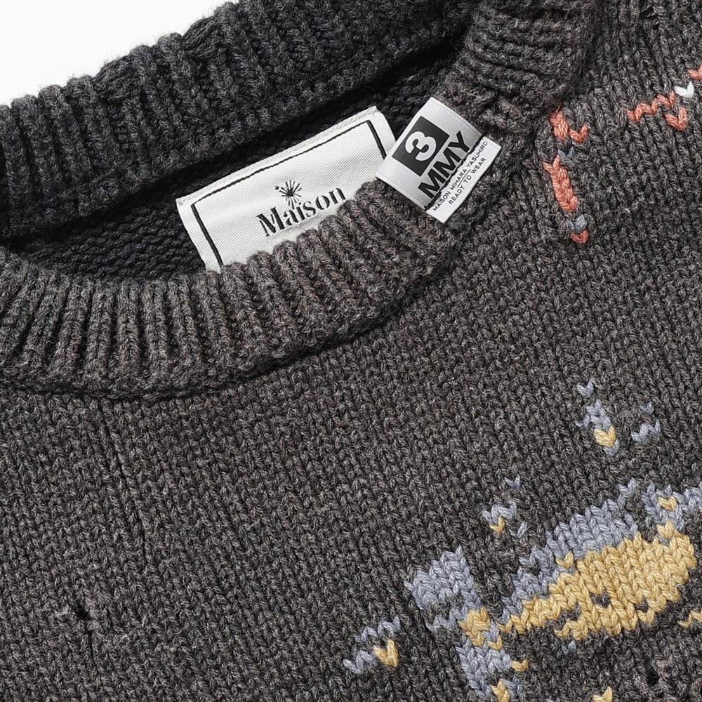Maison MIHARA YASUHIRO(メゾンミハラヤスヒロ) - GRAPE JACQUARD KNIT