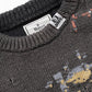 GRAPE JACQUARD KNIT PULLOVER
