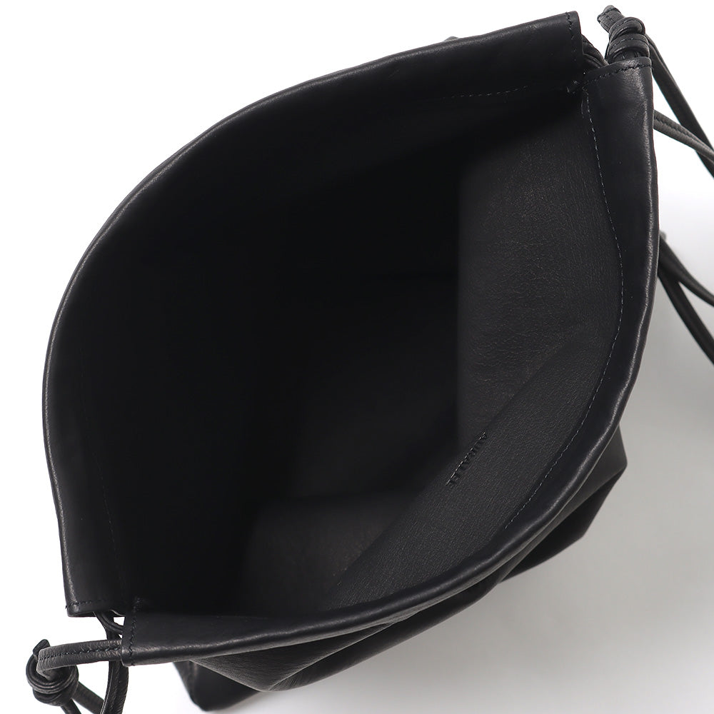 Black Square Pouch by AURALEE on Sale