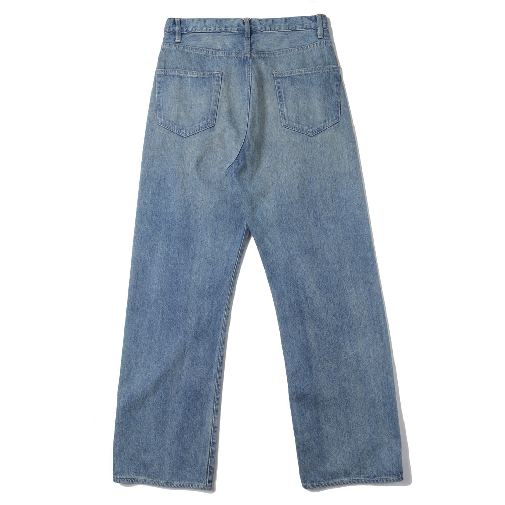 SELVEDGE FADED LIGHT DENIM PANTS