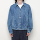 SELVEDGE FADED LIGHT DENIM BLOUSON