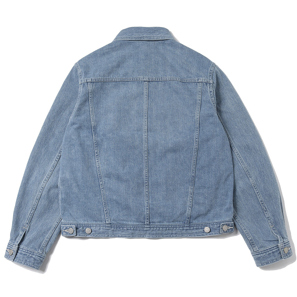 SELVEDGE FADED LIGHT DENIM BLOUSON