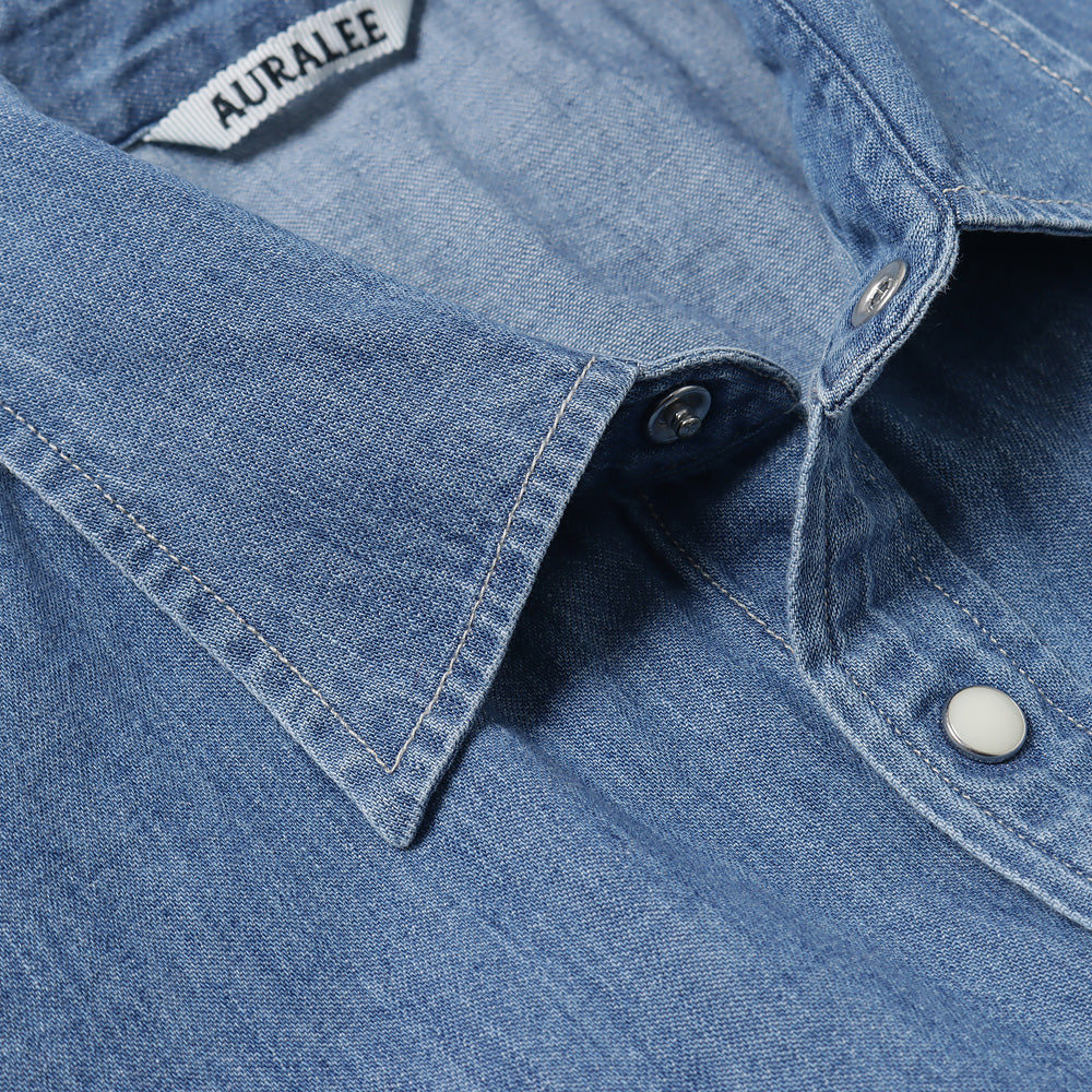 SELVEDGE SUPER LIGHT DENIM SHIRT