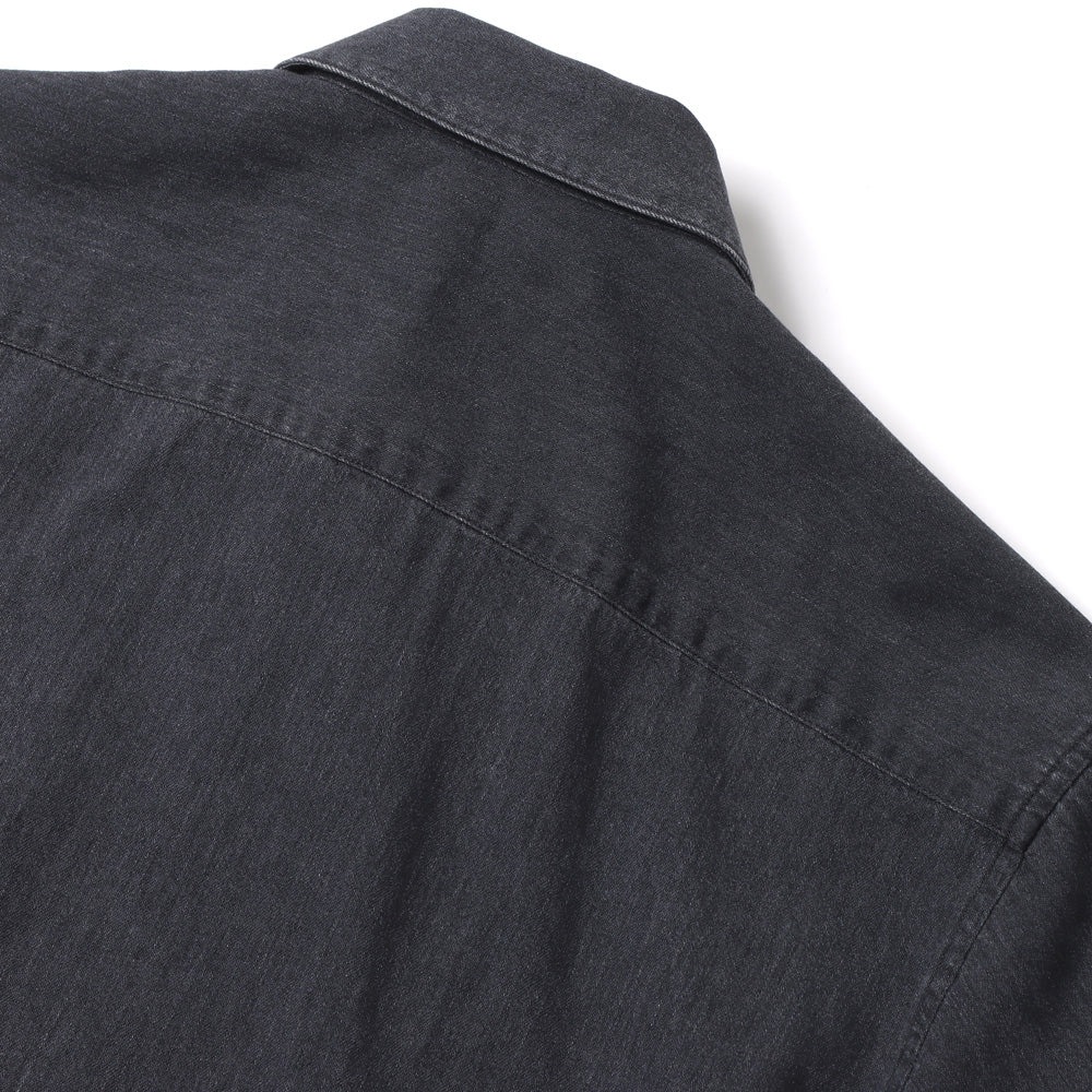 SELVEDGE SUPER LIGHT DENIM HALF SLEEVED SHIRT