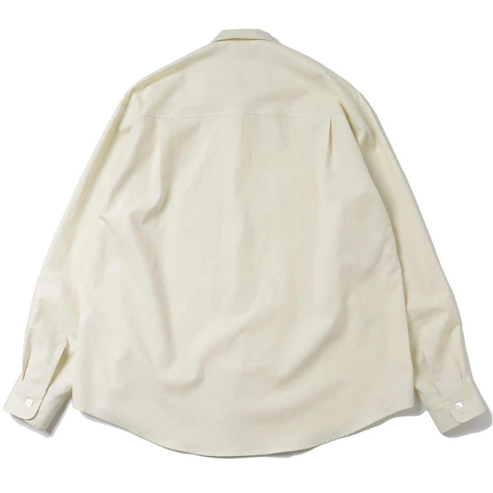 WASHED FINX TWILL BIG SHIRT