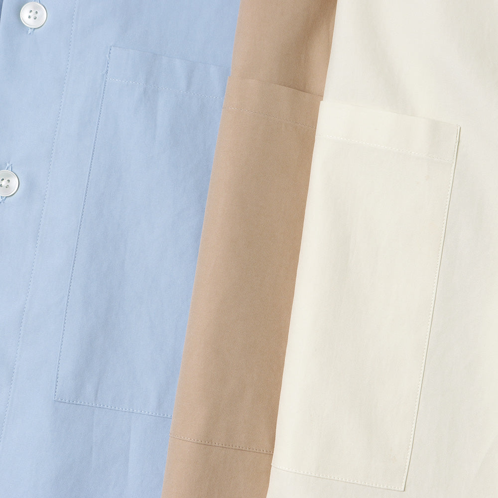WASHED FINX TWILL BIG SHIRT
