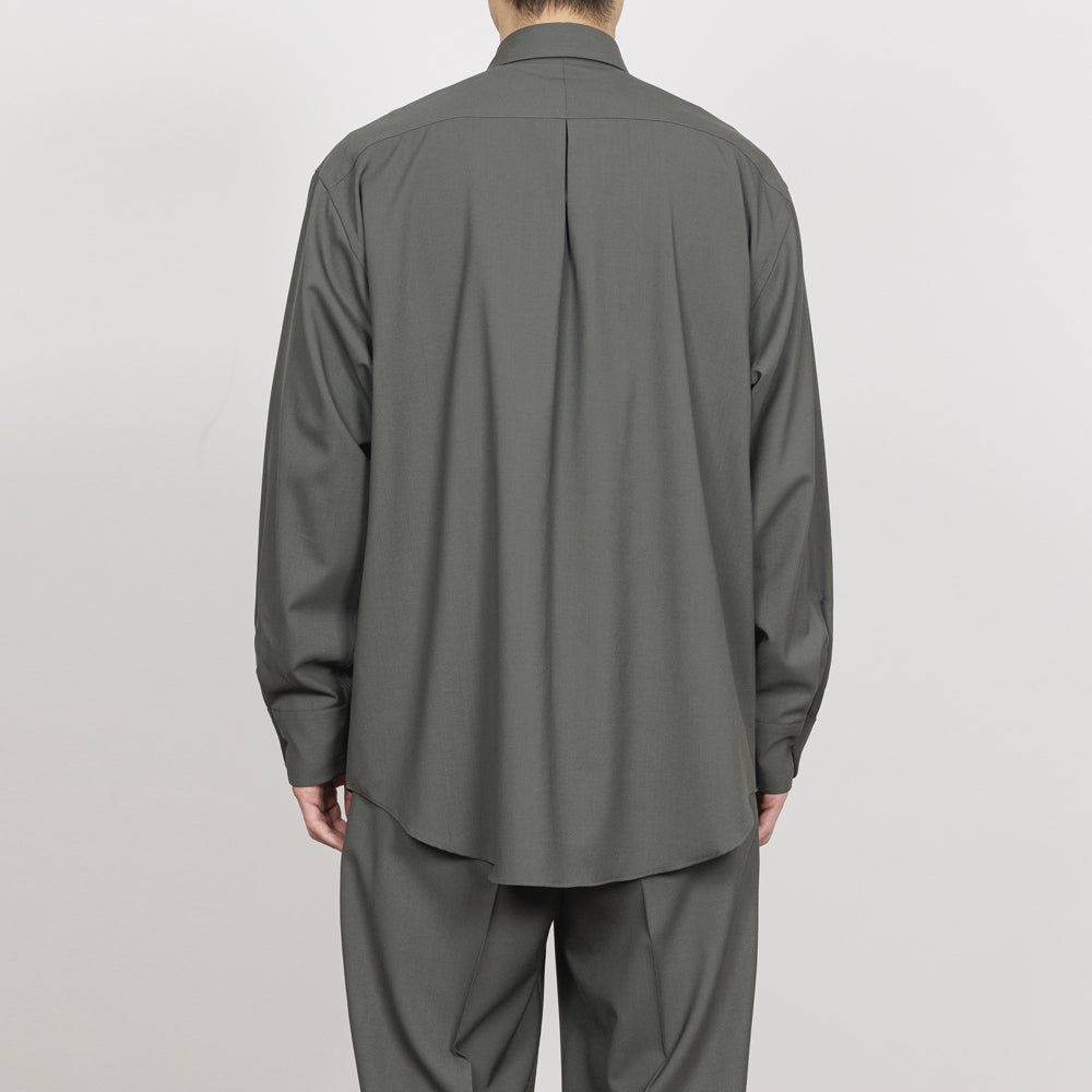 COMFORT FIT SHIRT ORGANIC WOOL 2/80 TROPICAL