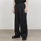 TRIPLE PLEATED EASY TROUSERS HEMP