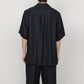 OPEN COLLAR S/S SHIRT HEMP