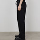 DOUBLE PLEATED EASY TROUSERS ORGANIC COTTON GABARDINE