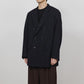 DOUBLE BREASTED COMFORT JACKET ORGANIC WOOL SURVIVAL CLOTH