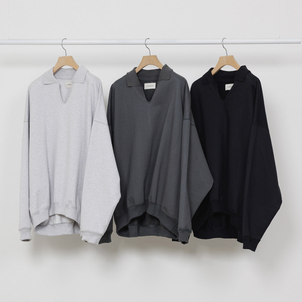 SKIPPER HUGE SWEAT ORGANIC COTTON HEAVY FLEECE (A25C-09CS04C