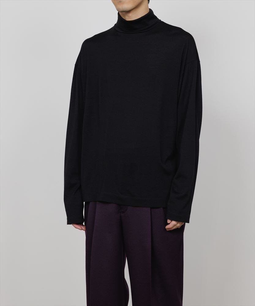 TURTLE NECK SUPER160s WOOL WASHABLE