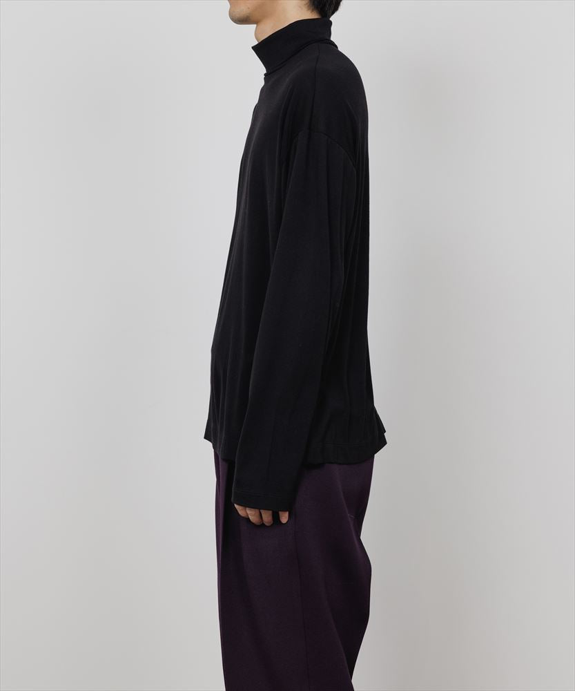 TURTLE NECK SUPER160s WOOL WASHABLE