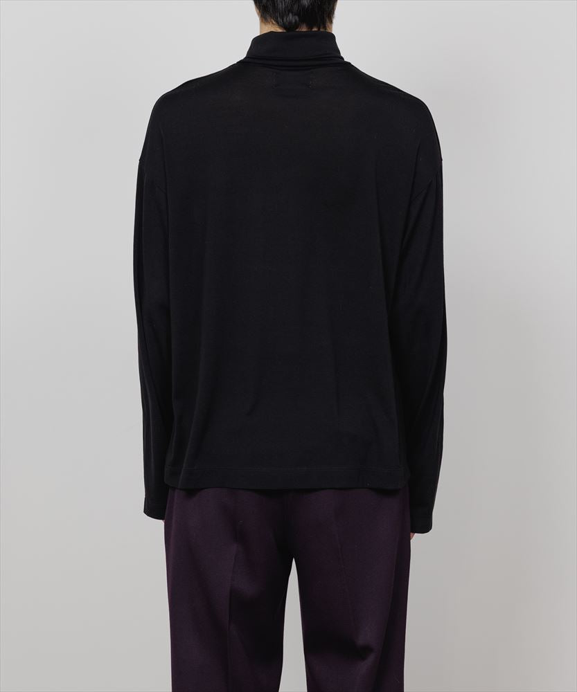 TURTLE NECK SUPER160s WOOL WASHABLE