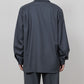 ITALIAN OPEN COLLAR SHIRT ORGANIC WOOL VIYELLA