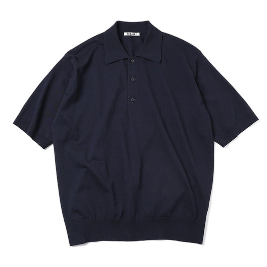SUPER HIGH GAUGE COTTON KNIT POLO