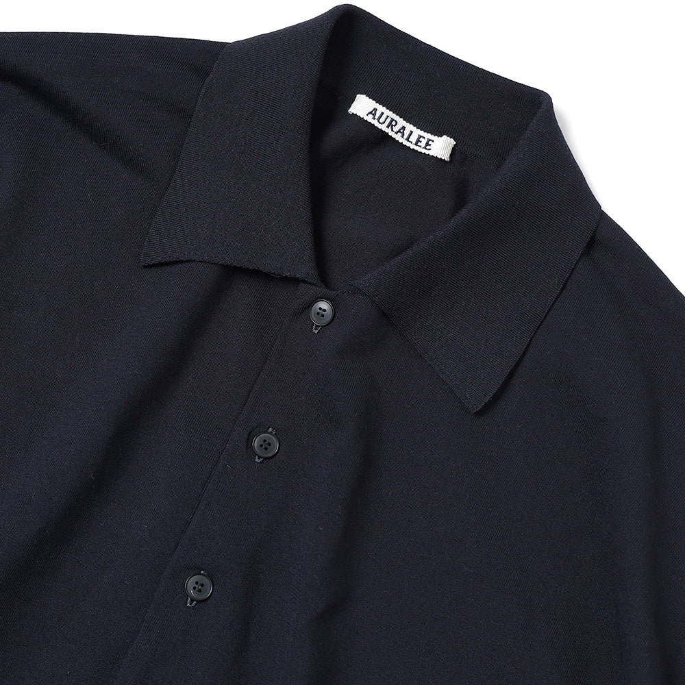 SUPER HIGH GAUGE COTTON KNIT POLO