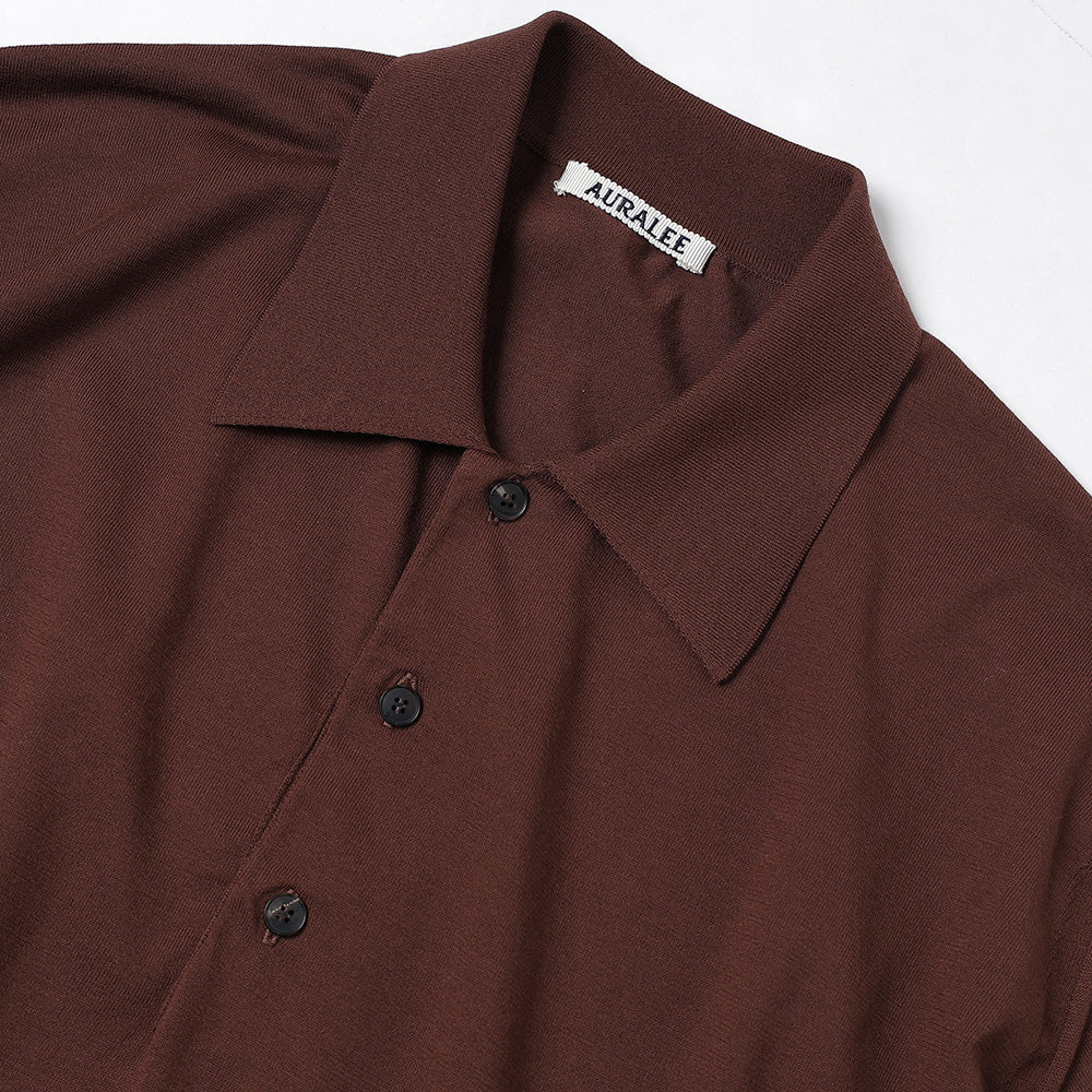 SUPER HIGH GAUGE COTTON KNIT POLO