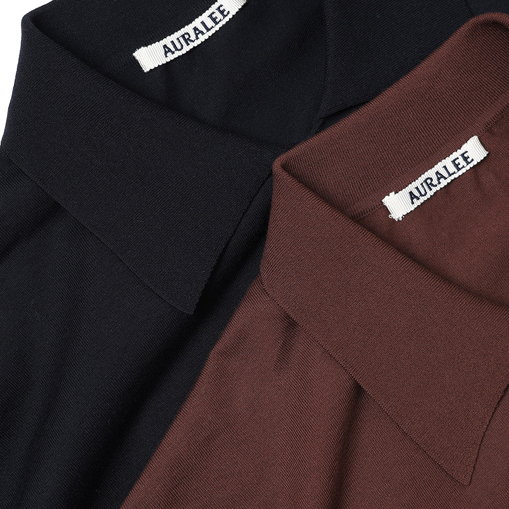 SUPER HIGH GAUGE COTTON KNIT POLO
